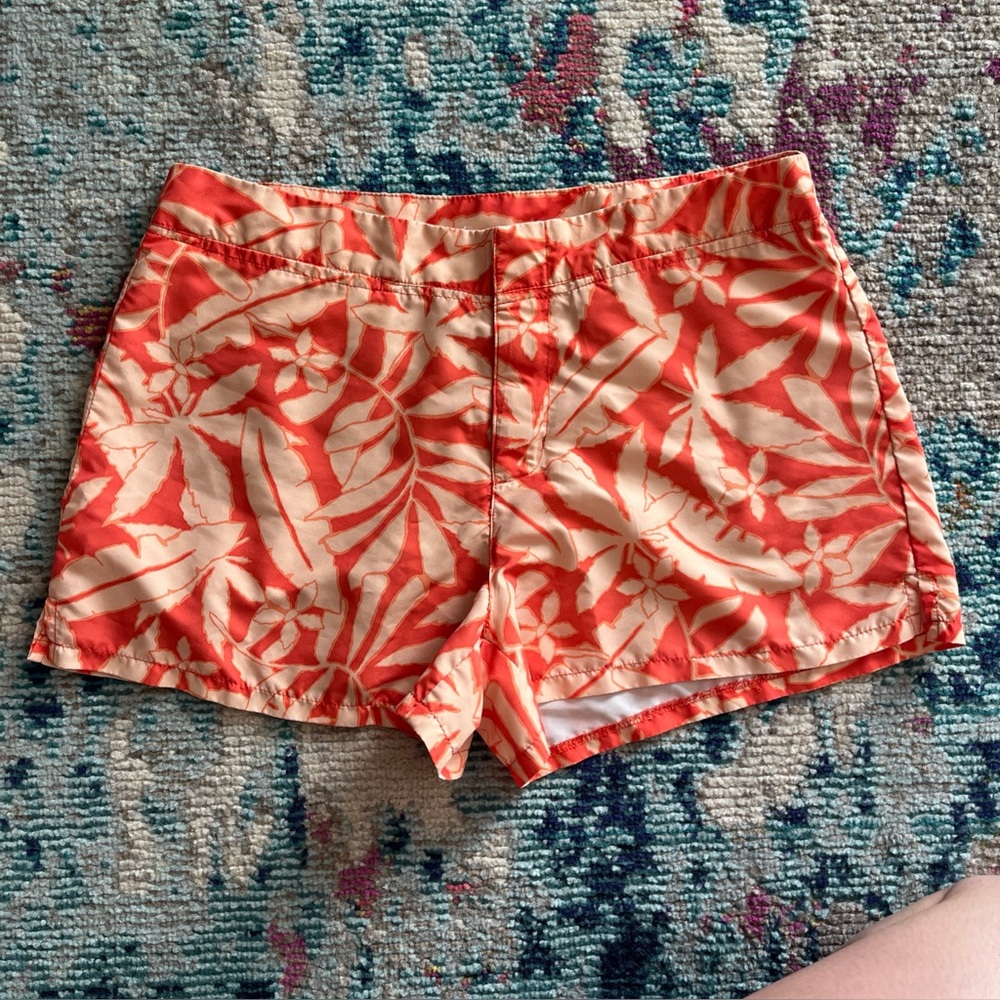 Raya sun vintage Floral Coral Women's Shorts